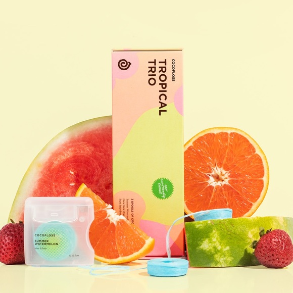 Cocofloss Other - 🌸COCOFLOSS TROPICAL TRIO DENTAL FLOSS🌸